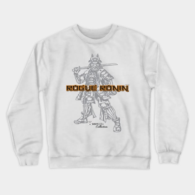 Rogue Ronin by Karate Panda Crewneck Sweatshirt by Karate Panda